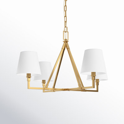 Mattia 4 - Light Metal Dimmable Chandelier
