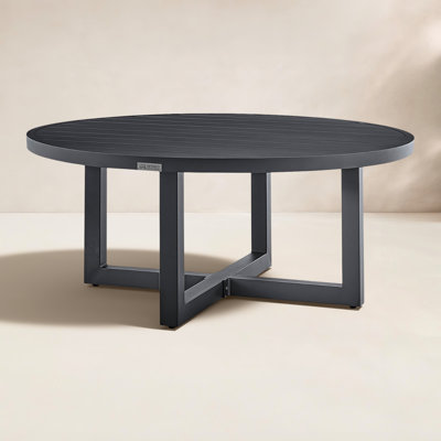 Chaker 42'' Aluminum Outdoor Coffee Table