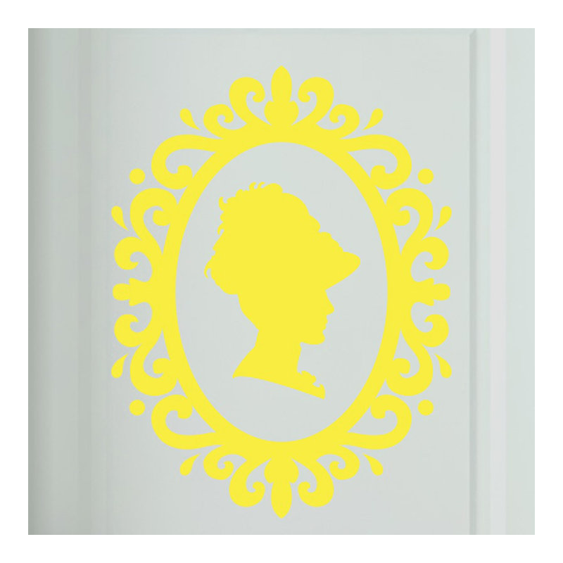 Wall Decal, Bright Yellow