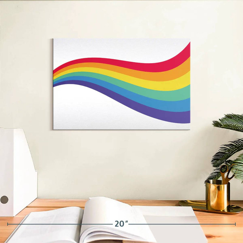 Couleurs de la fierté éternelle, H 8 po x l 12 po