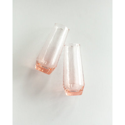 Stemless Champagne Flutes Set/2