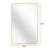 22X30 Inch Metal Framed Rectangular Bathrrom Mirror-541055719-541055715