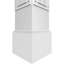 Colonne carrée de style Shaker de Craftsman-70920956