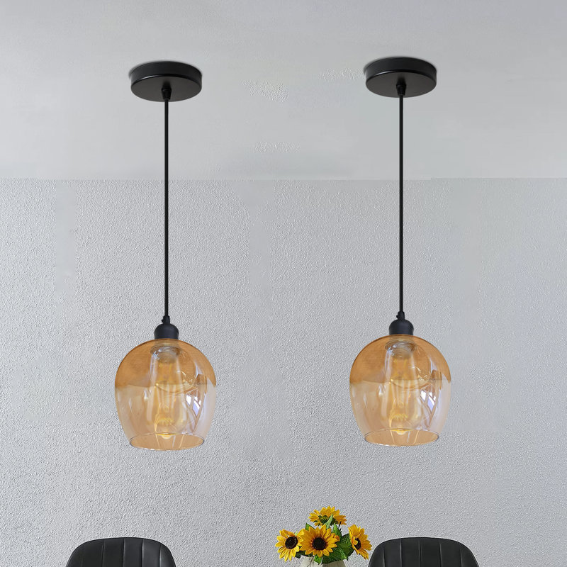 Dariyon 1 - Light Gold Pendant