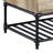 Tempting Coffee Table With Oak And Sandy Gray Look Rectangular Storage In &