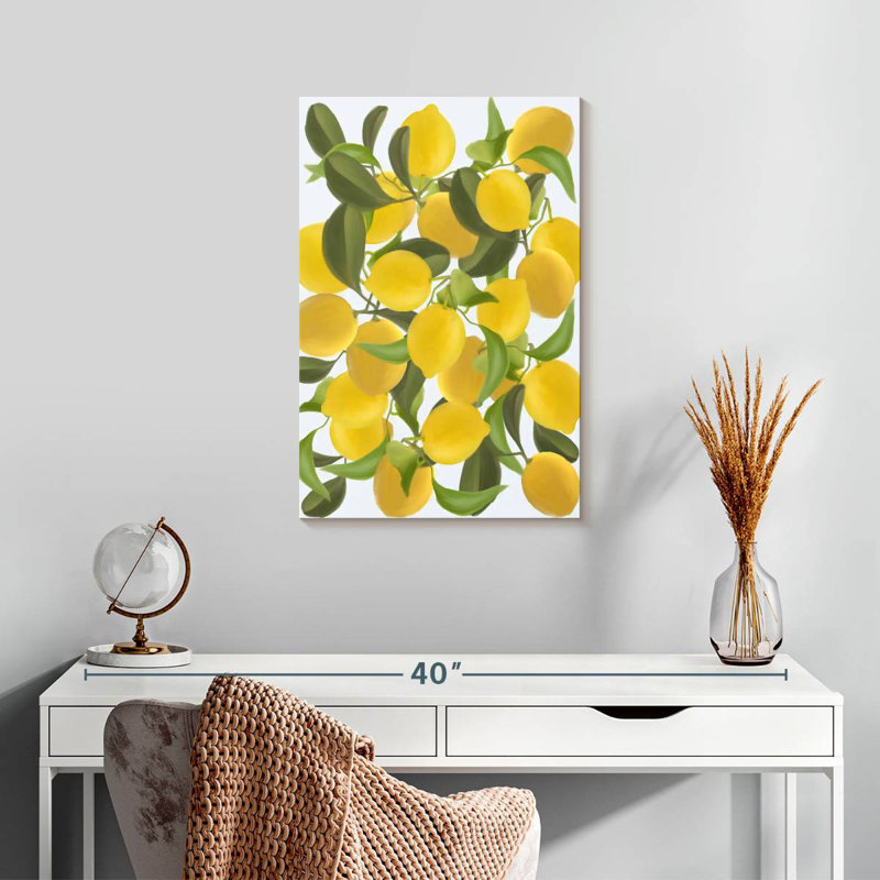 Yarlin Lemons, 24" H x 16" W