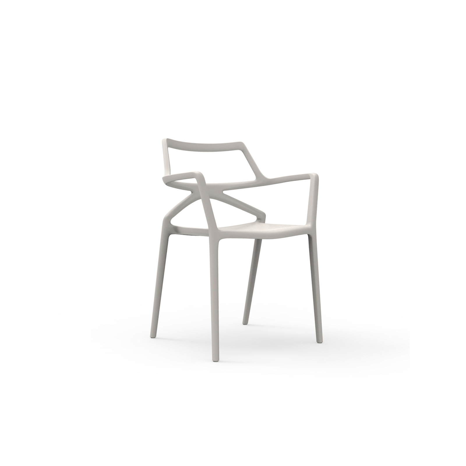 DELTA Chair (Indoor/Outdoor), Ecru