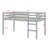Solid Wooden, Rubber Wooden  Loft Bed With Ladder, Bed Platform Of Strengthened Slats-730774374