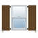 Atlantic Architectural Three Equal Panels, Raised Panel Shutters Pair