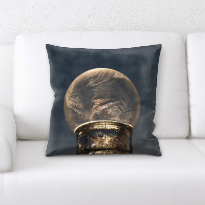 Microsuede Throw Pillow