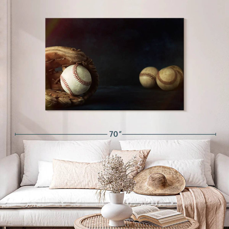 Sireci Baseball After Game, 32" H x 48" W