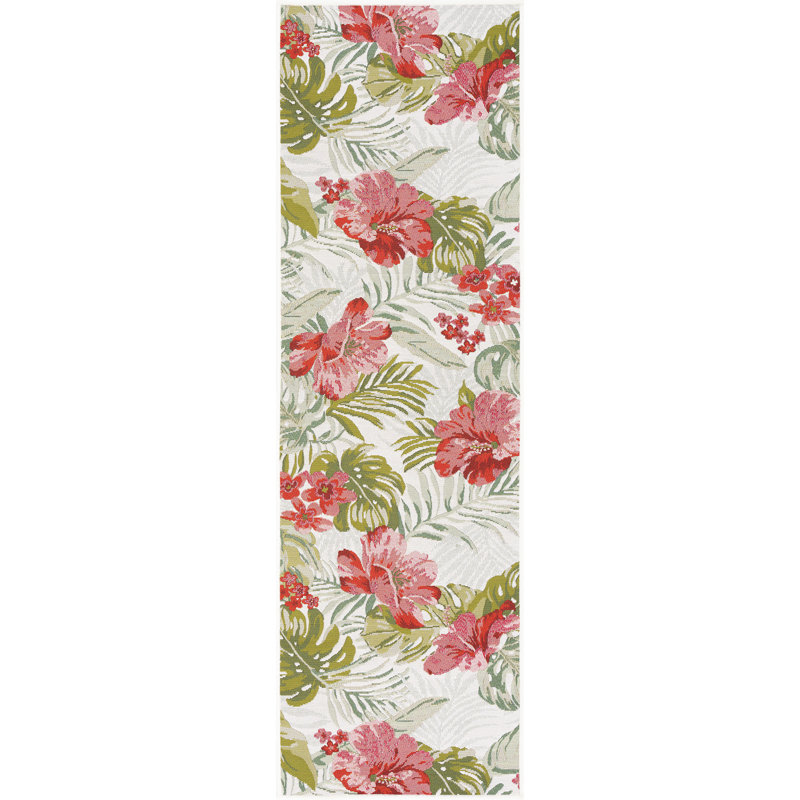 Tapis d'intérieur / extérieur Ariadnne, Tapis de couloir 2 pi 3 po x 7 pi 3 po