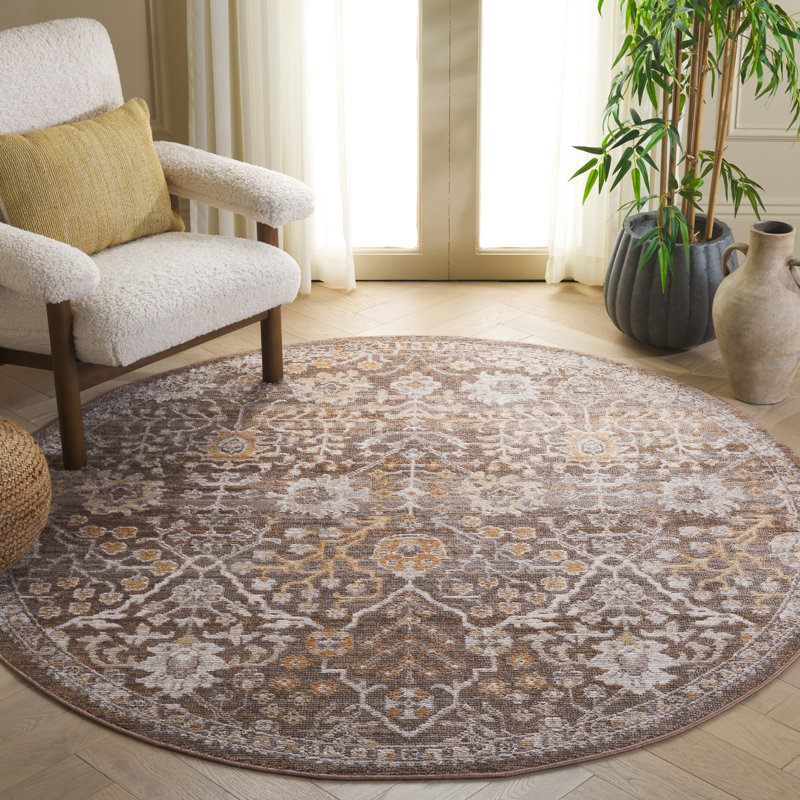 Tapis oriental Hazel 508 Performance, Rond 6 pi