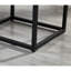 Celestial Buffet Table - Solution de rangement élégante pour la table de bout, pratique et élégante. Placage de papier fin laminé.-1607097055