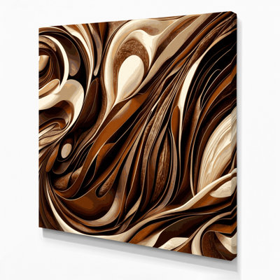 Art mural sur toile Biomorphic Abstraction 75