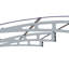 Auvent de porte en polycarbonate et aluminium de 34 po pour mur de béton en maçonnerie (doublon retiré de la liste conceptuelle)-112161190-112161194