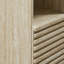 Grande armoire de rangement en faux travertin Render