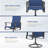 Swivel Patio Dining Armchair (Set of 2)-1388842543