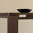 The classic black walnut dining table-106237720