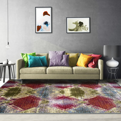 Tapis d'intérieur antidérapant Elmira