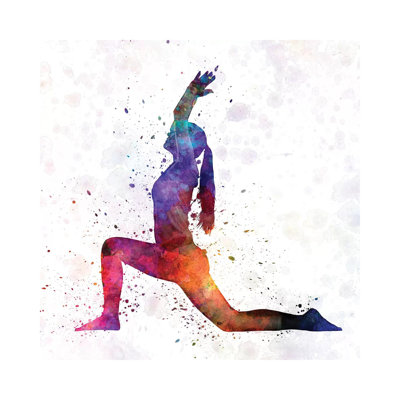 Yoga Femenine IV- Gallery-Wrapped Canvas Giclée
