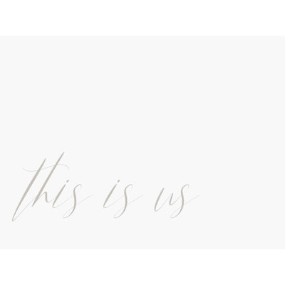 " This Is Us "