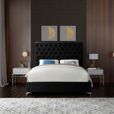 Tête de lit capitonnée Croft Velvet Bed
