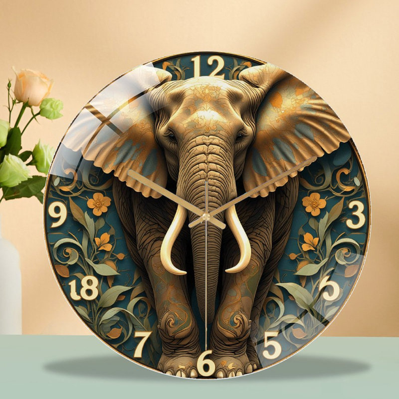 Horloge murale Elephant