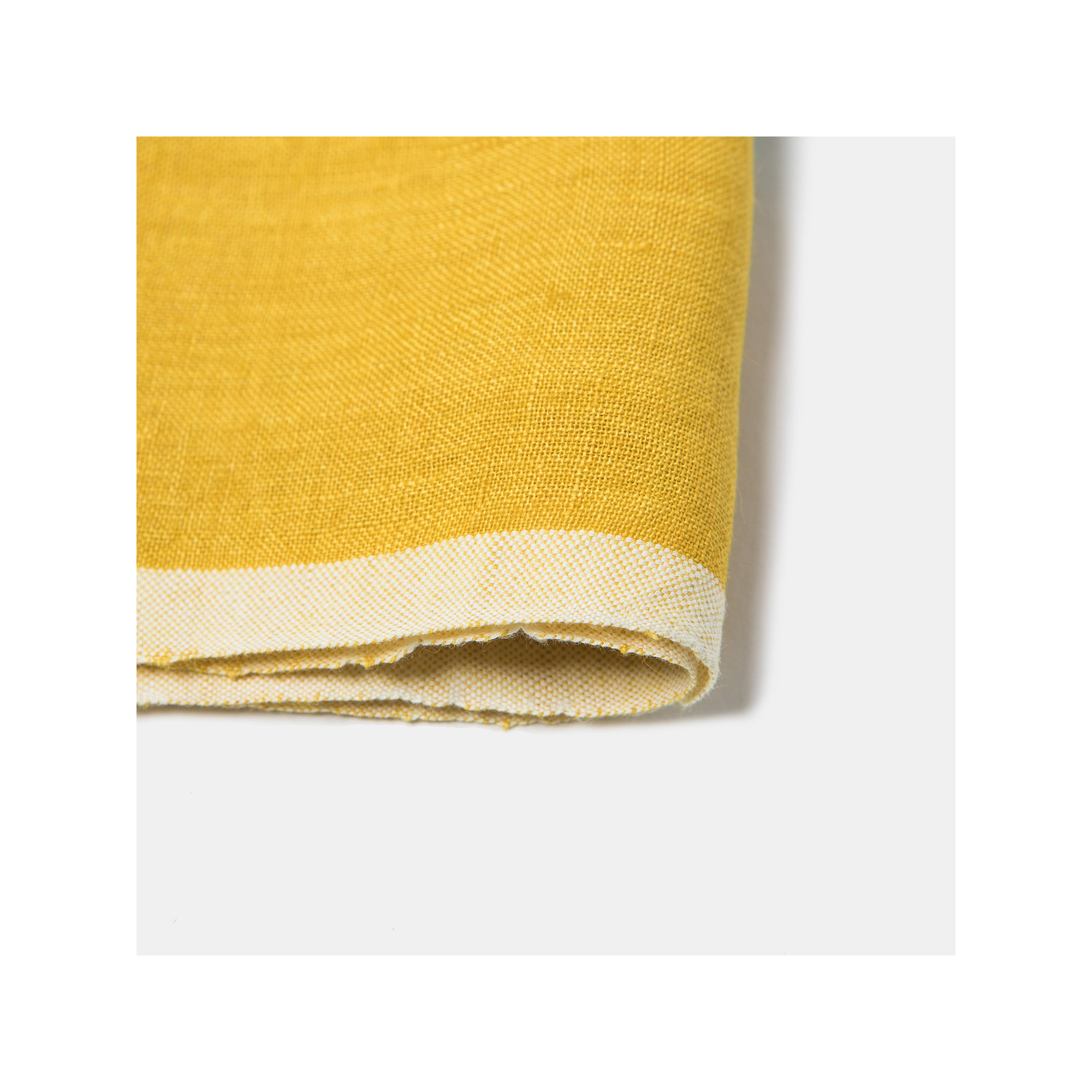 Stripe Tea Towel Kitchen Towel, Lime/Aqua