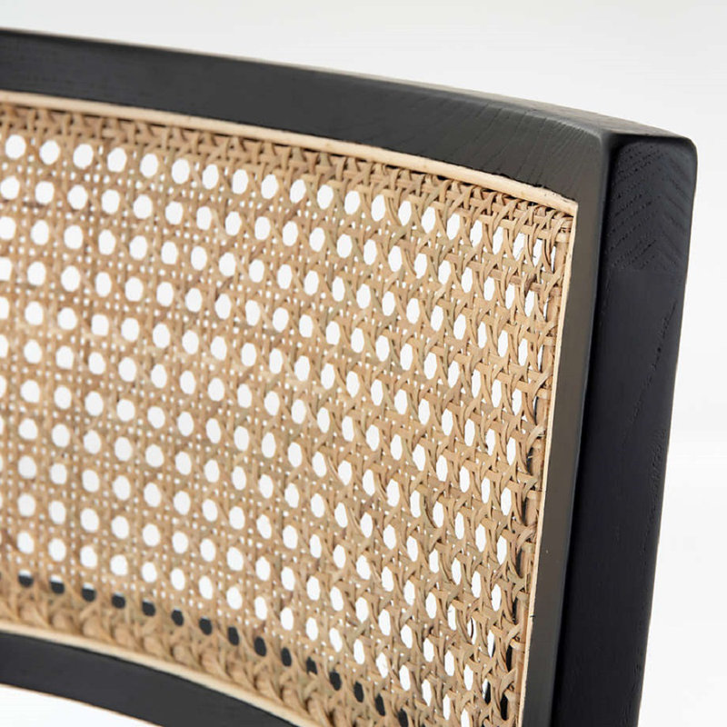 Tabouret Atina, Noir, noir, noir, noir