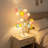 Adjustable Flower Tree Table Lamp, Usb Powered With Inline Switch