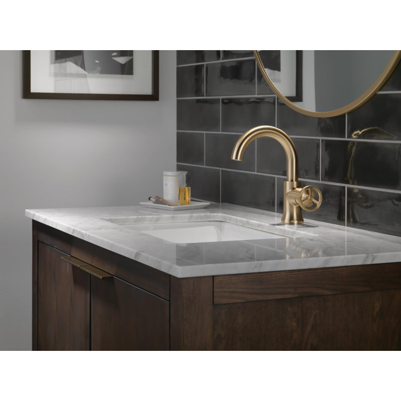 Robinet de salle de bain Trinsic, Bronze champagne