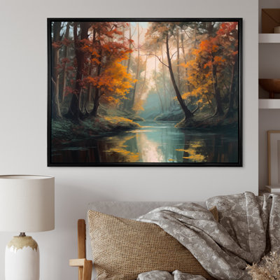 «Enchanting River and Forest II», reproduction sur toile