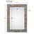 Solid Wood Frame Rectangle Mirror