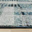 Tapis géométrique bleu / gris Torge-772702564