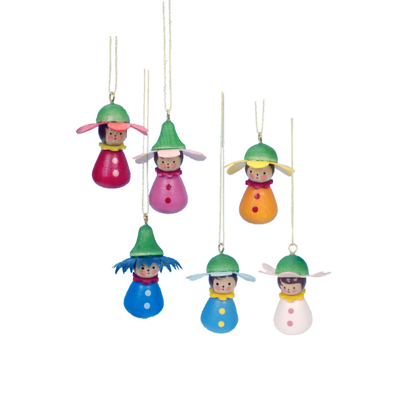 Ornement figurine à fleur pour enfant Imboden