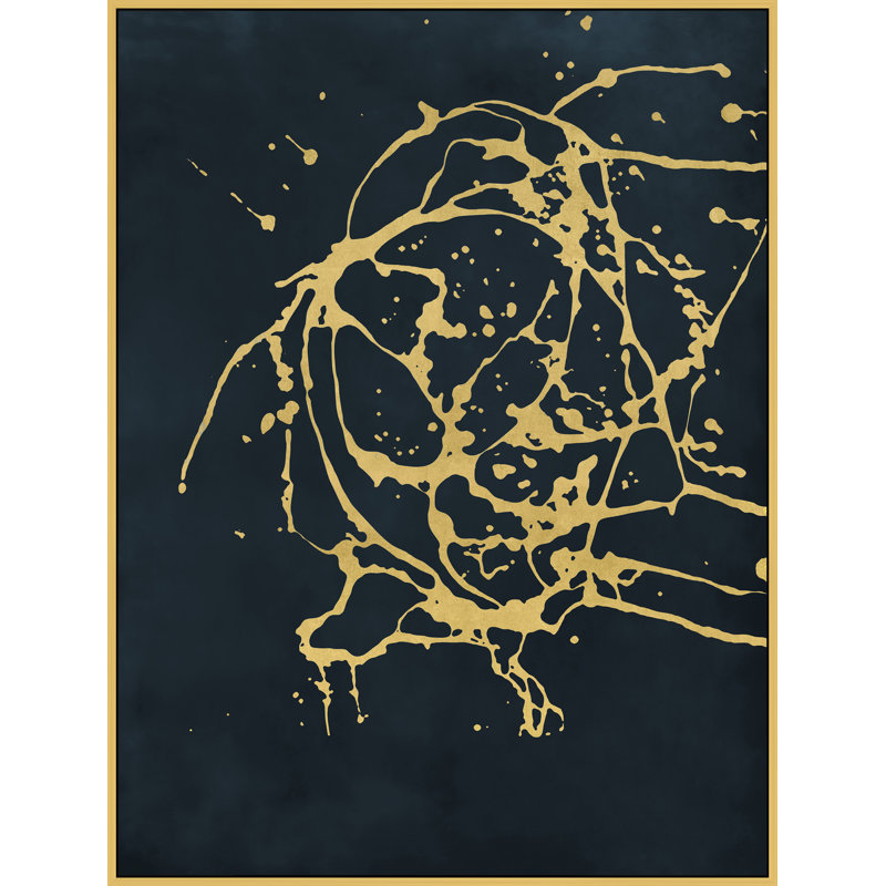 Blue Velvet Splash 4 Painting by Thom Filicia