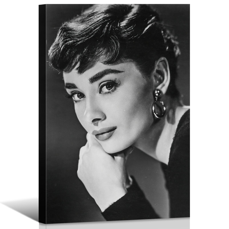 «Audrey Hepburn» sur, H 30 po x l 20 po