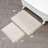 Laura Ashley Heathered Crochet Border Bath Rug 2-Piece Set-116318666-108891115