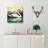 Swan Retro - No Frame Print