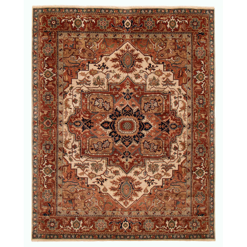 Tapis ivoire Jules Sultane 7 pi 10 po x 9 pi 10 po