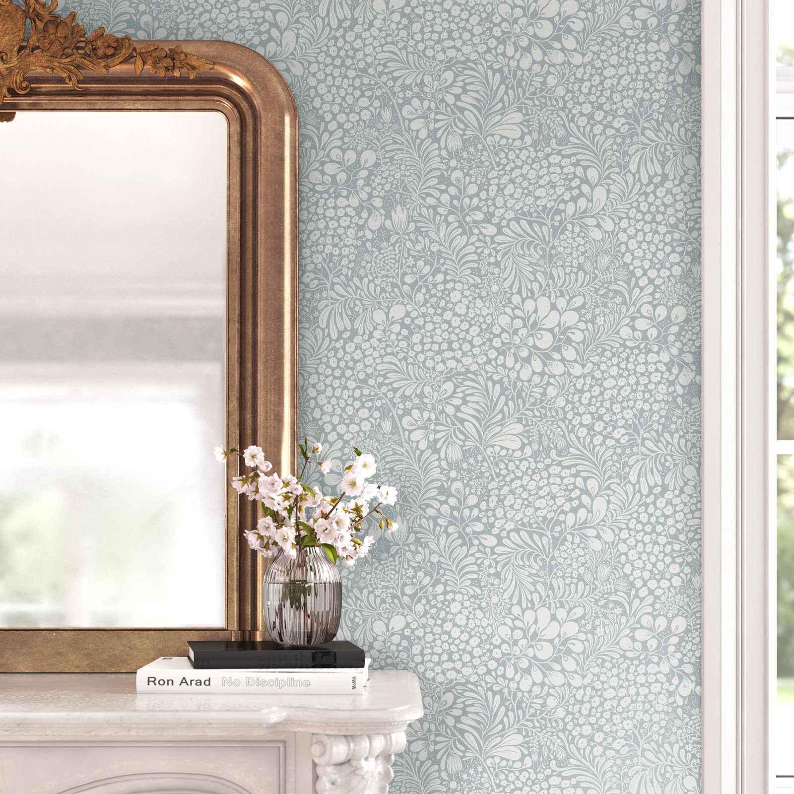 Chanton Paisley Wallpaper Roll
