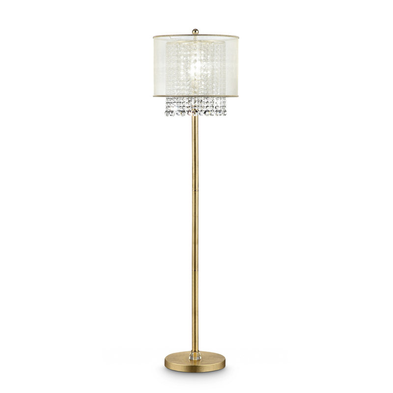 Deric 65'' Gold Novelty Floor Lamp