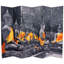 Buddha Art Canvas Folding Room Divider-1932079959