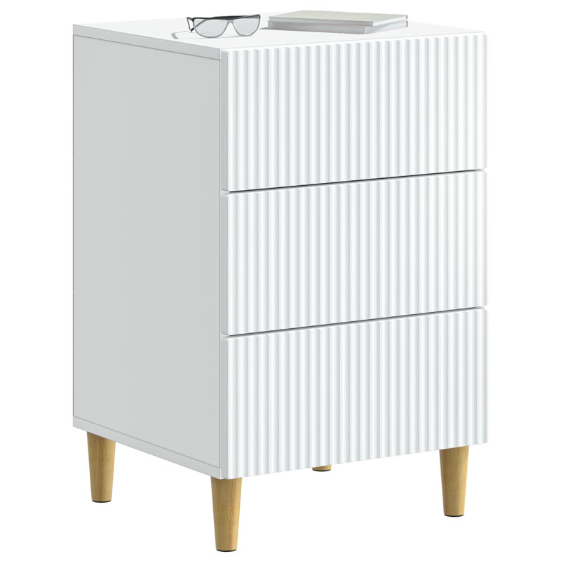43 cm W Bedside Table