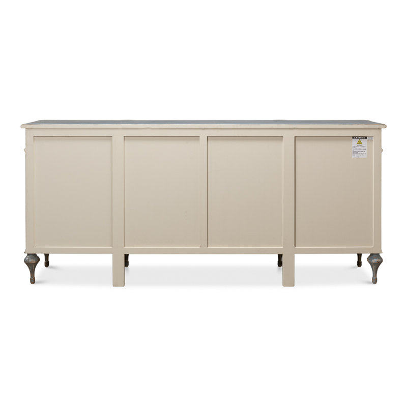 Lilac 88'' W Solid Wood Sideboard