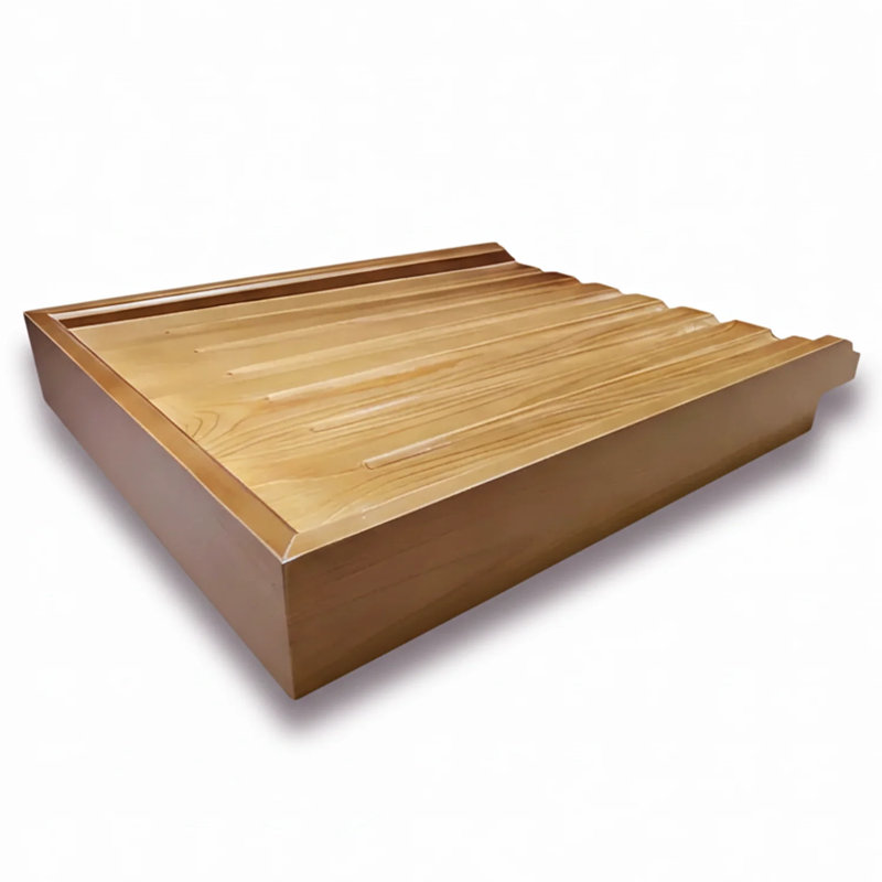  Traditional Wooden Kitchen Sink Drainer Board With Lip - Solid Pine Wood