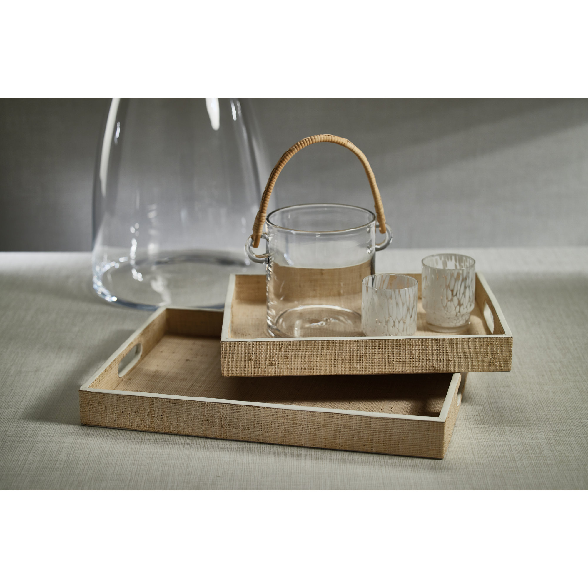 Jocelynn Tray, 2'' H x 12'' W x 16'' L
