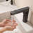 Modern 7.2" Pull-Down Bathroom Faucet with Digital Temperature Display-129606635