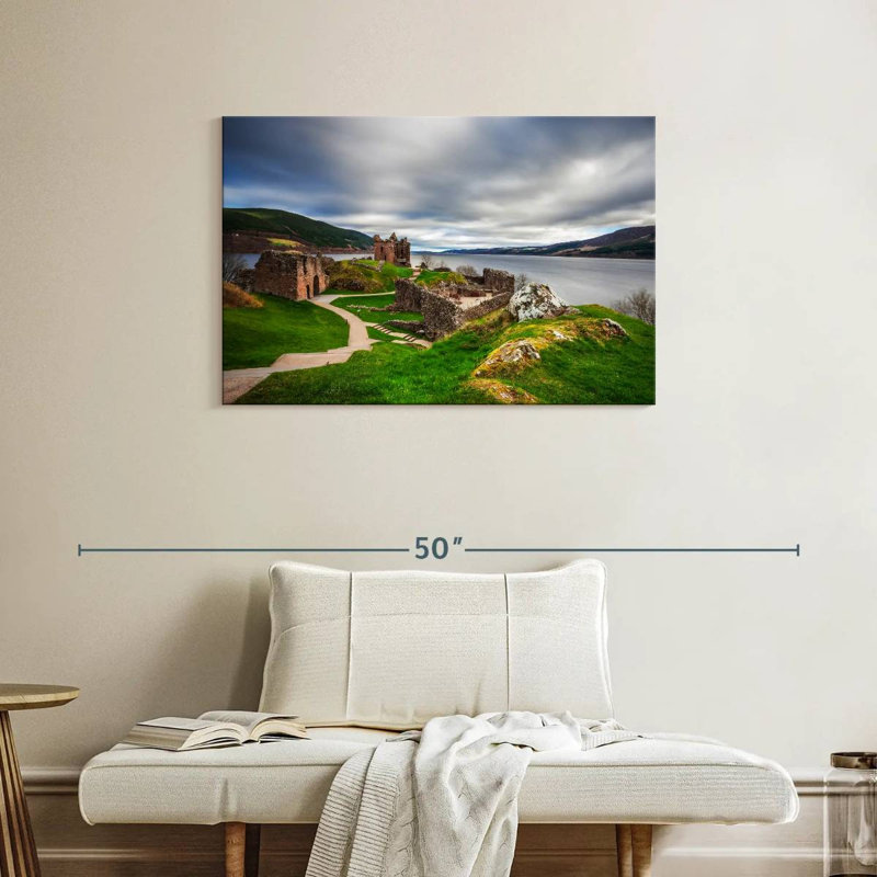 Château d'Urquhart, H 24 po x l 36 po